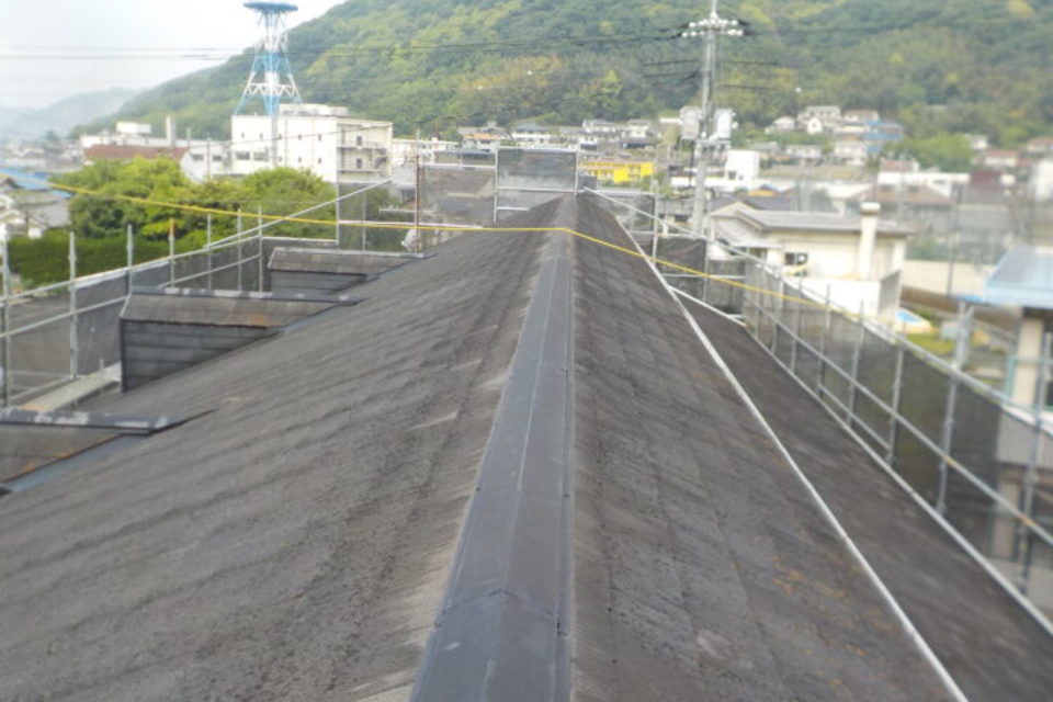 笠岡市笠岡　Ｋ様アパート　屋根・外壁塗装工事の画像