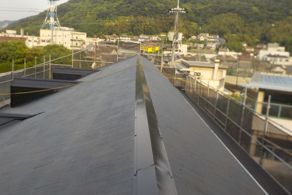 笠岡市笠岡　Ｋ様アパート　屋根・外壁塗装工事の画像