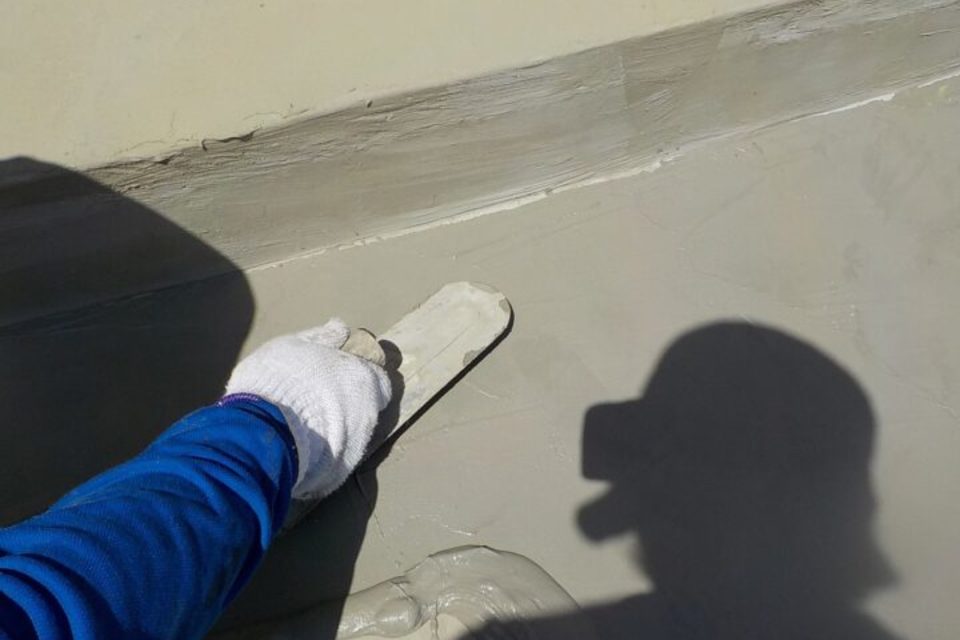 倉敷市上東　Ｈ様邸　バルコニー防水工事の画像