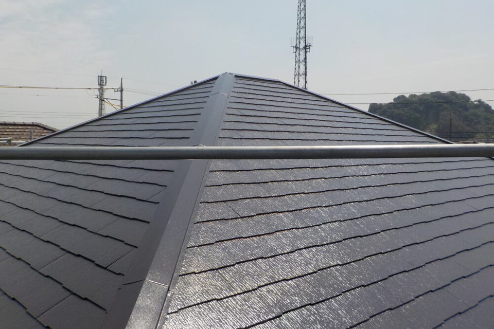 倉敷市連島町　Ｓ様邸　屋根・外壁塗装工事の画像