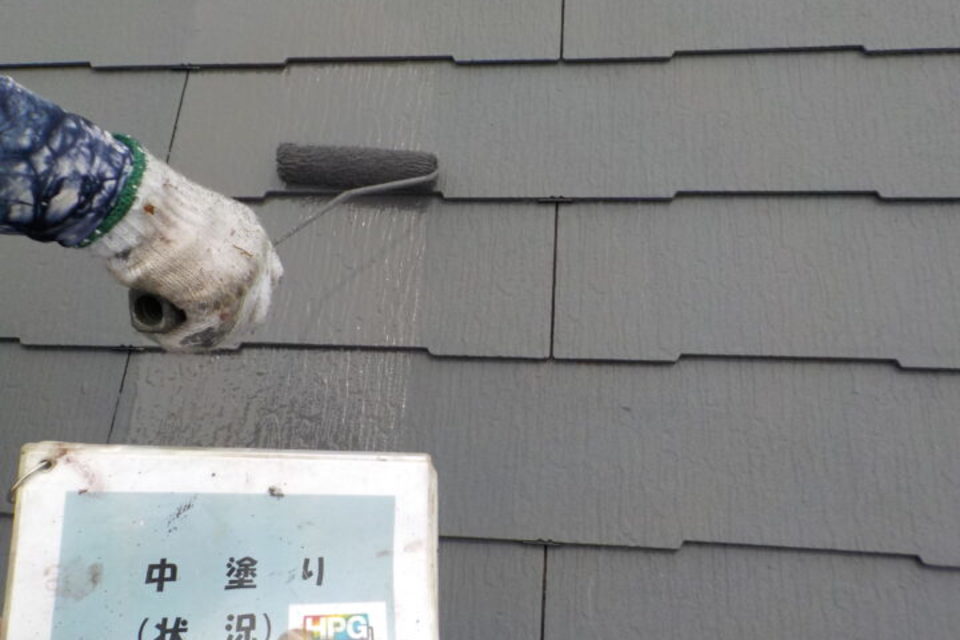 倉敷市連島町　Ｓ様邸　屋根・外壁塗装工事の画像