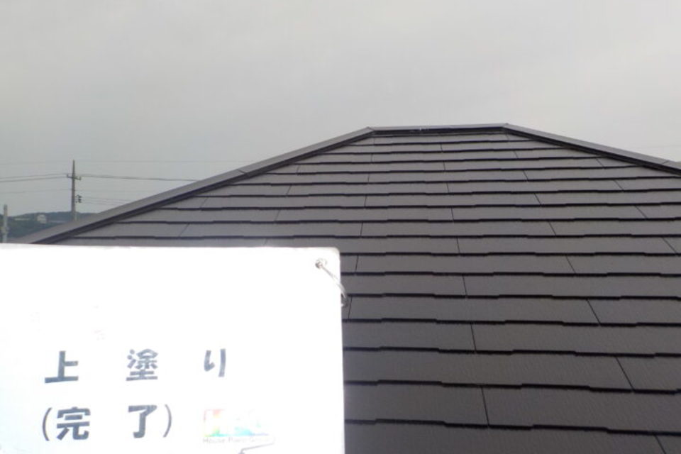 倉敷市連島町　Ｓ様邸　屋根・外壁塗装工事の画像