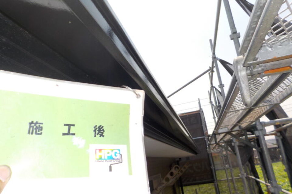 倉敷市連島町　Ｓ様邸　屋根・外壁塗装工事の画像