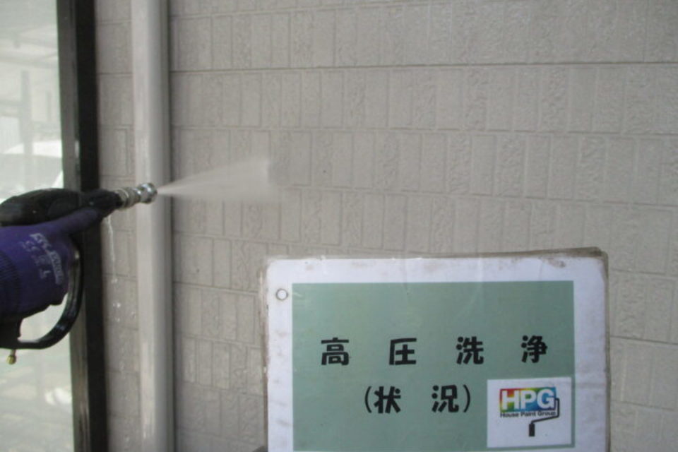 倉敷市老松町　Ｍ様邸　外壁塗装工事の画像