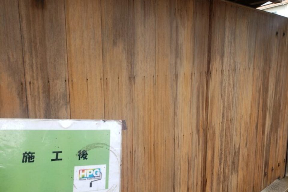 倉敷市児島　Ｏ様邸　木部塗装工事の画像