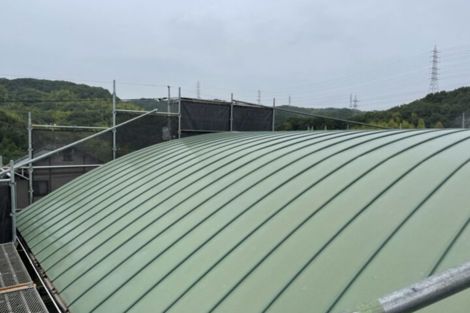 倉敷市連島町　Ｍ様邸　屋根・外壁塗装工事の画像