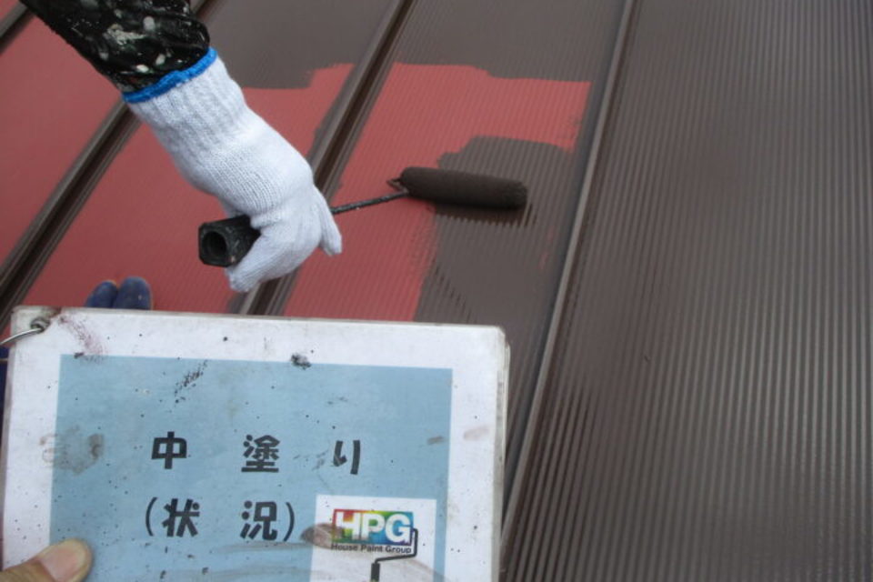 倉敷市連島町　Ｍ様邸　屋根・外壁塗装工事の画像