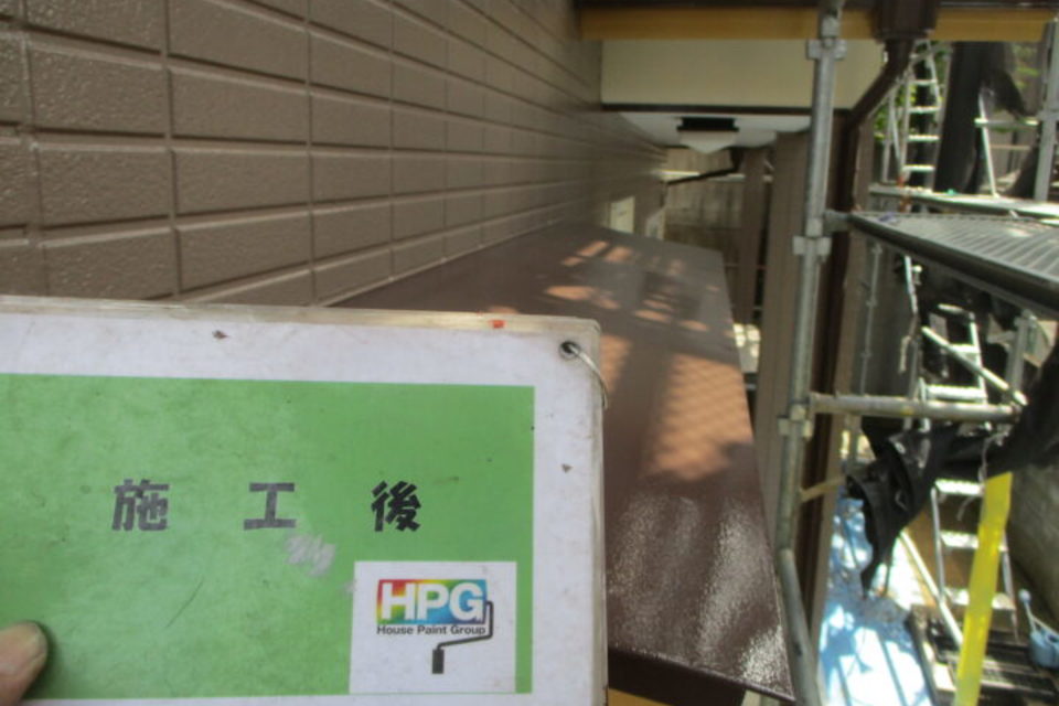 倉敷市連島町　Ｍ様邸　屋根・外壁塗装工事の画像