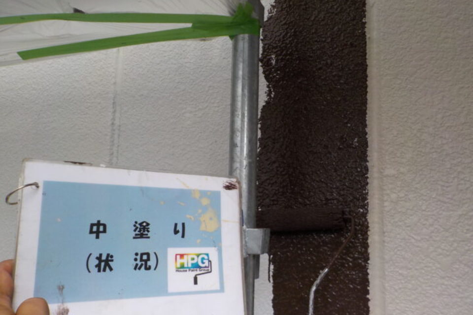 岡山市南区西市　Ｋ様ビル　外壁塗装工事の画像
