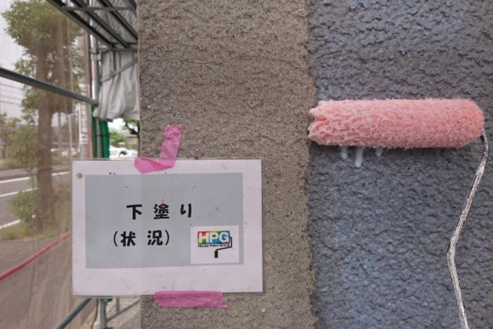 倉敷市北畝　店舗Ｍ様　外壁塗装工事の画像