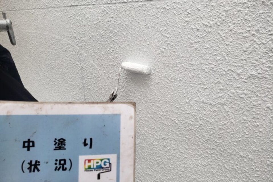 倉敷市北畝　店舗Ｍ様　外壁塗装工事の画像