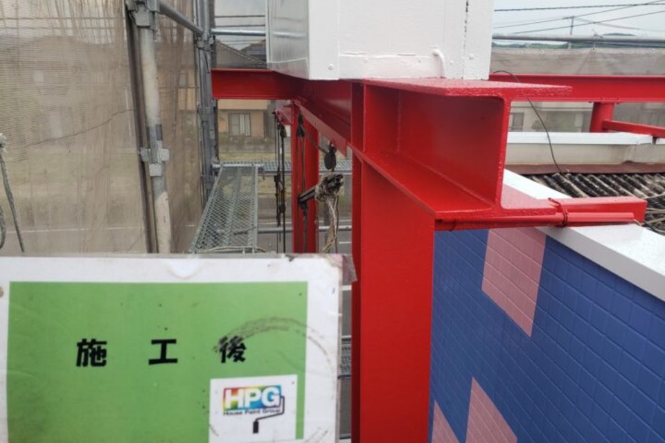 倉敷市北畝　店舗Ｍ様　外壁塗装工事の画像