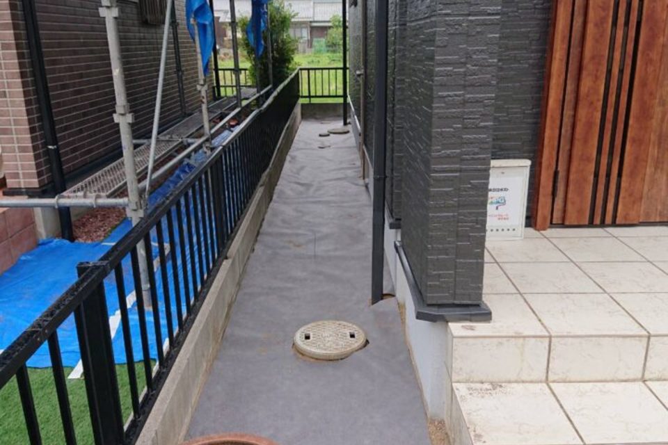 岡山市南区平福　Ｎ様邸　外構エクステリア工事の画像