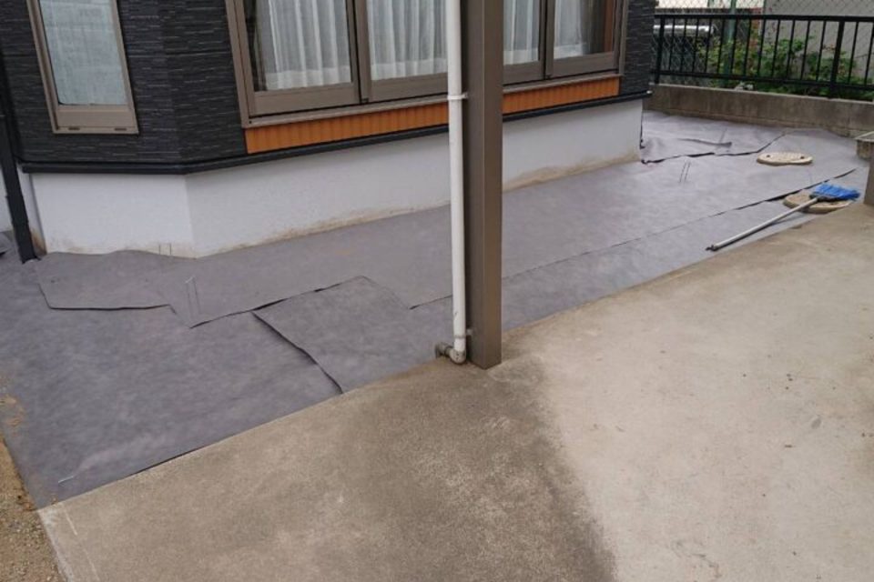 岡山市南区平福　Ｎ様邸　外構エクステリア工事の画像