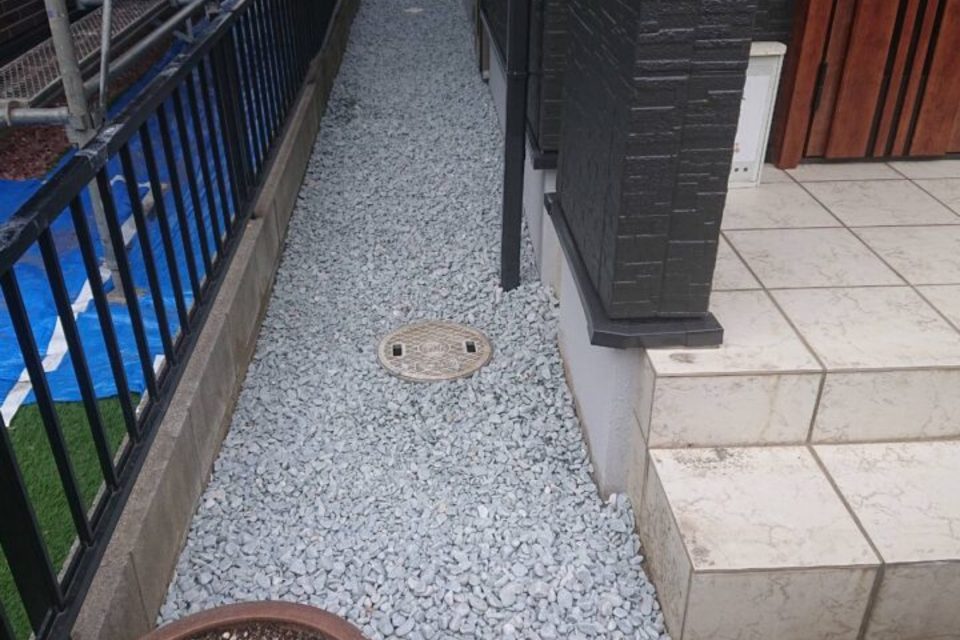 岡山市南区平福　Ｎ様邸　外構エクステリア工事の画像