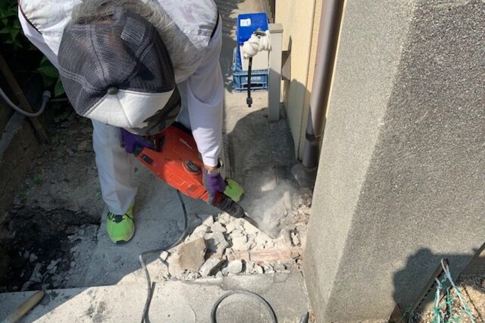 倉敷市児島味野　K様邸　エクステリア工事の画像