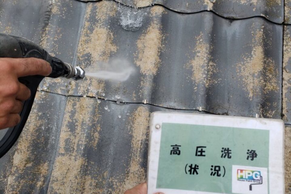 倉敷市中島　Ｍ様邸　屋根・外壁塗装工事の画像