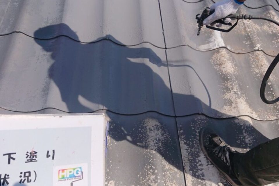 倉敷市中島　Ｍ様邸　屋根・外壁塗装工事の画像