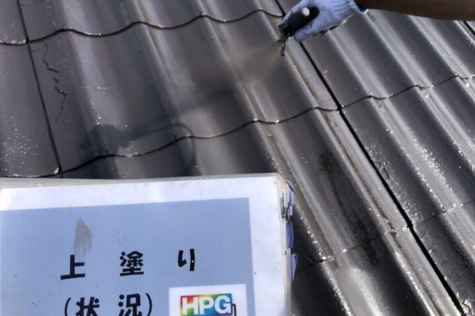 倉敷市中島　Ｍ様邸　屋根・外壁塗装工事の画像