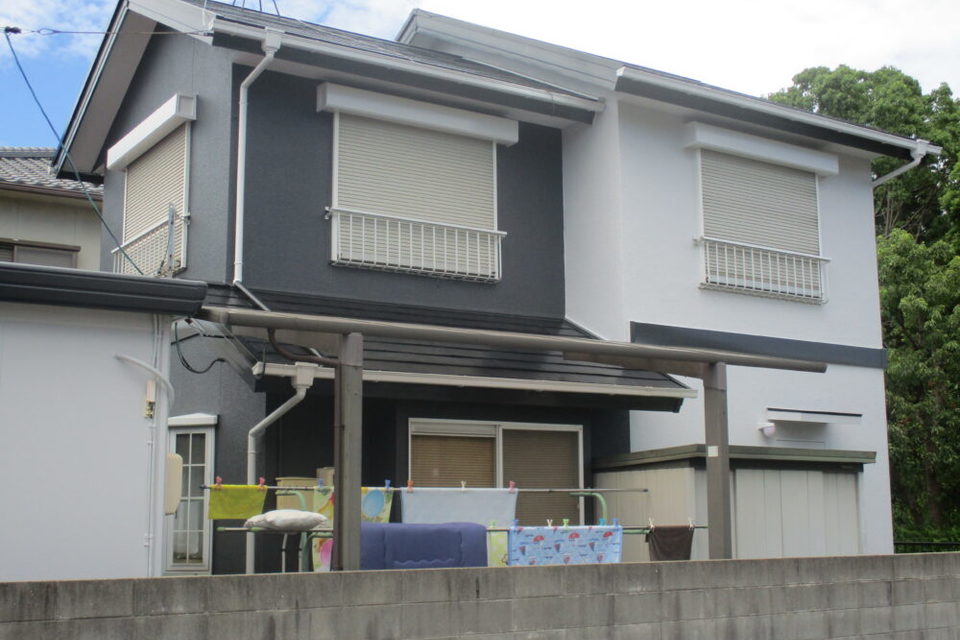 倉敷市児島元浜町　Ａ様邸　屋根・外壁塗装工事の画像