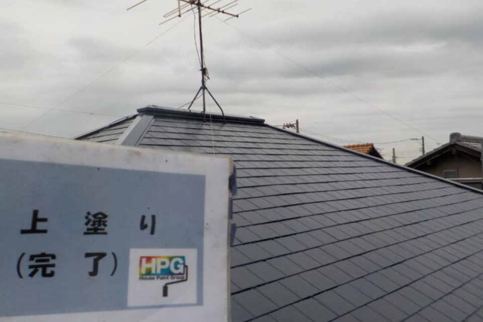 倉敷市藤戸町　Ｇ様邸　屋根・外壁塗装工事の画像