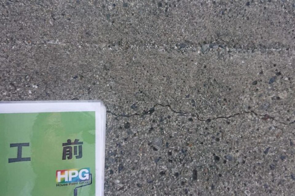 玉野市田井　Ｎ様　車庫塗装・防水の画像