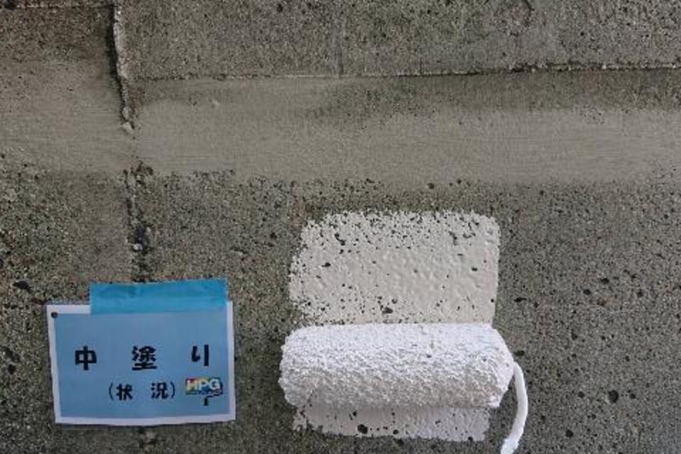 玉野市田井　Ｎ様　車庫塗装・防水の画像