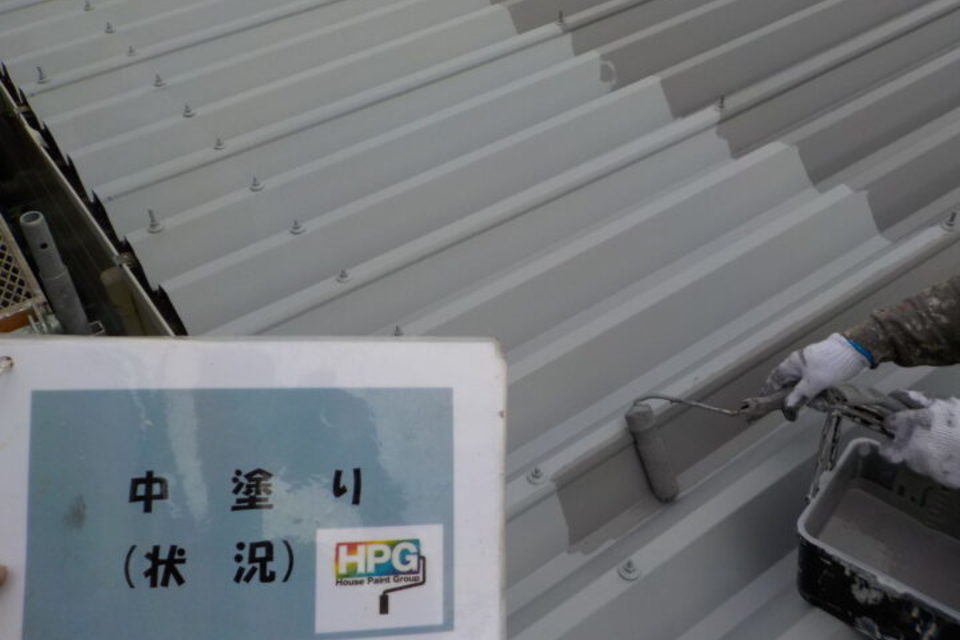 倉敷市中庄団地　Ｓ様　屋根・外壁塗装工事の画像
