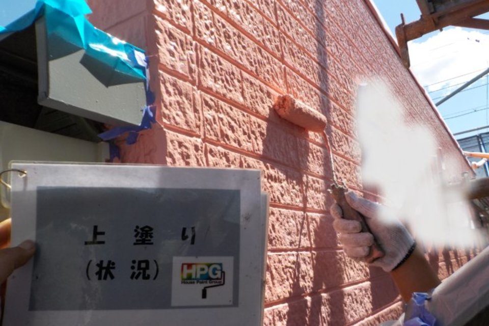 倉敷市中庄団地　Ｓ様　屋根・外壁塗装工事の画像