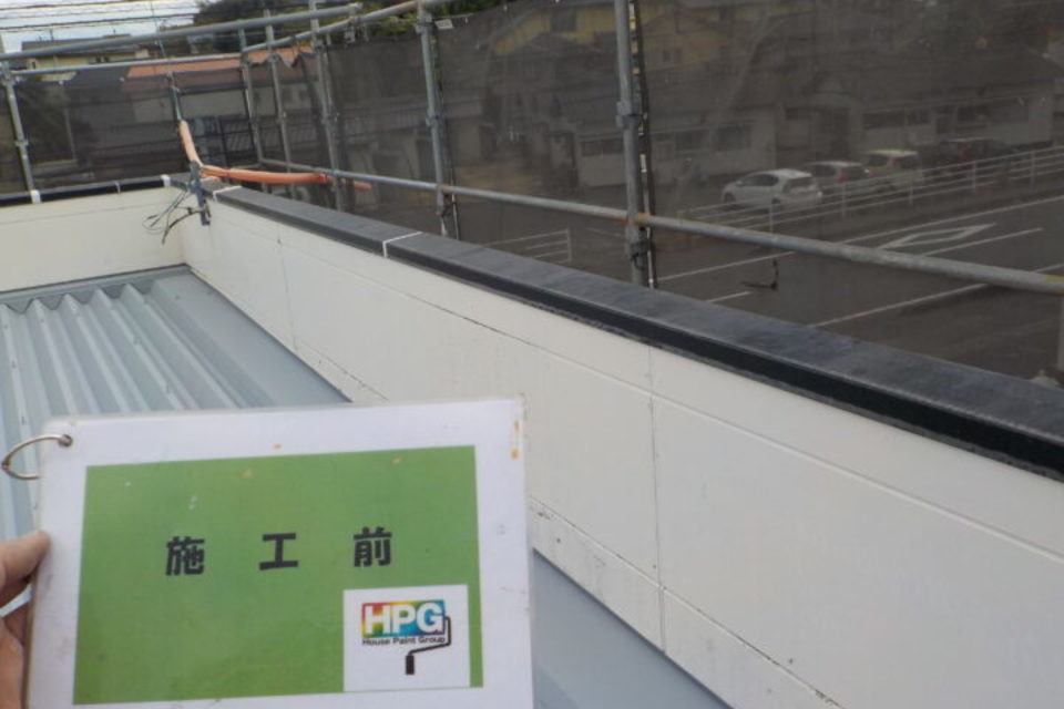 倉敷市中庄団地　Ｓ様　屋根・外壁塗装工事の画像