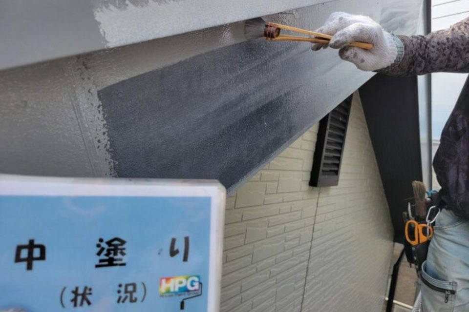 倉敷市連島町　Ｙ様邸　屋根塗装工事の画像