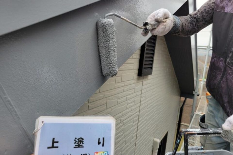 倉敷市連島町　Ｙ様邸　屋根塗装工事の画像