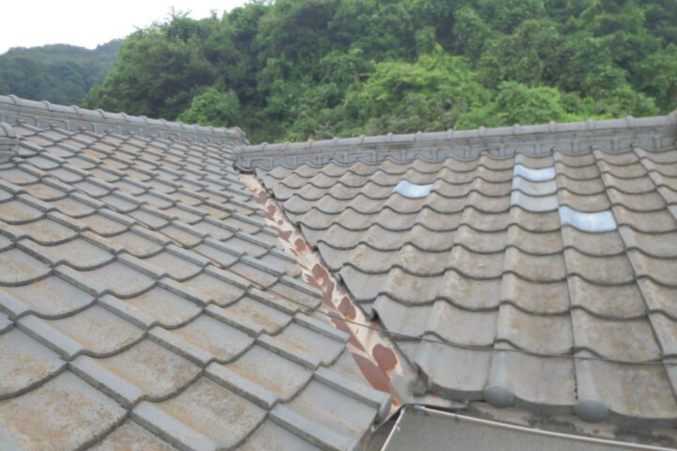 倉敷市広江　Ｒ様物件　屋根・軒裏塗装工事の画像