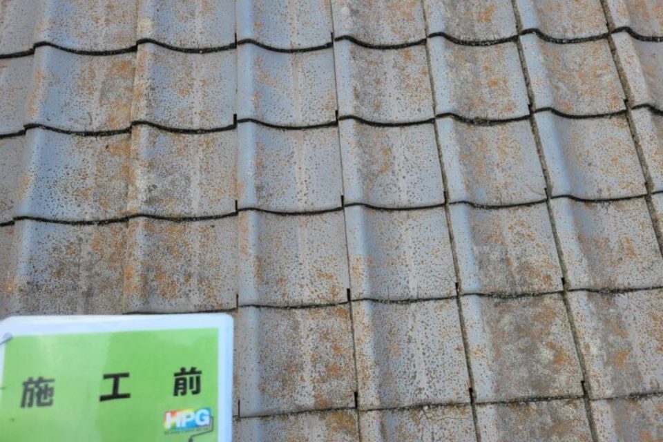 倉敷市広江　Ｒ様物件　屋根・軒裏塗装工事の画像