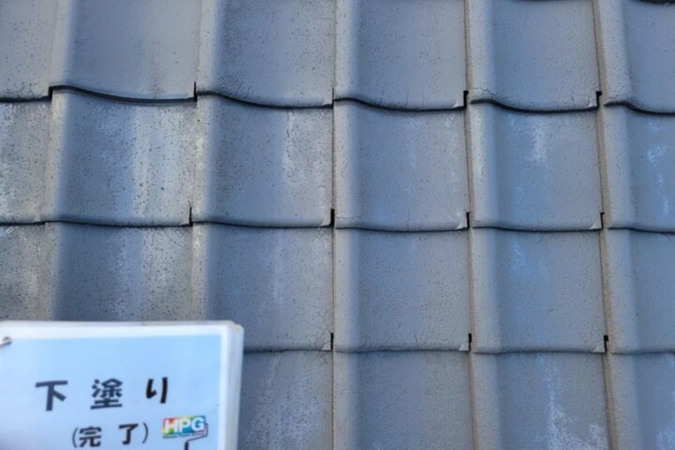 倉敷市広江　Ｒ様物件　屋根・軒裏塗装工事の画像