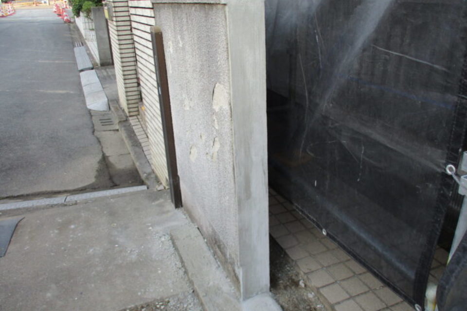 倉敷市福井　Ｓ様邸　外塀工事の画像