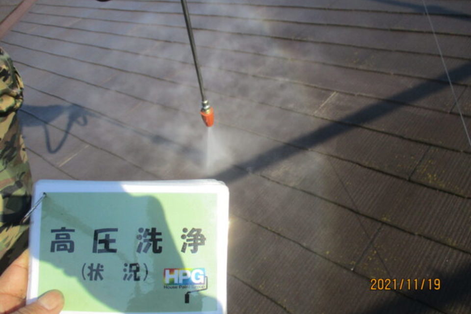 倉敷市連島中央　Ｉ様邸　屋根・外壁塗装工事の画像