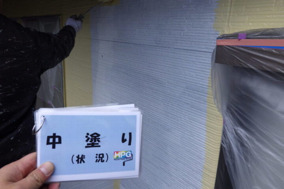 倉敷市連島中央　Ｎ様邸　外壁塗装工事の画像