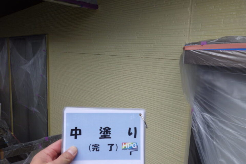 倉敷市連島中央　Ｎ様邸　外壁塗装工事の画像