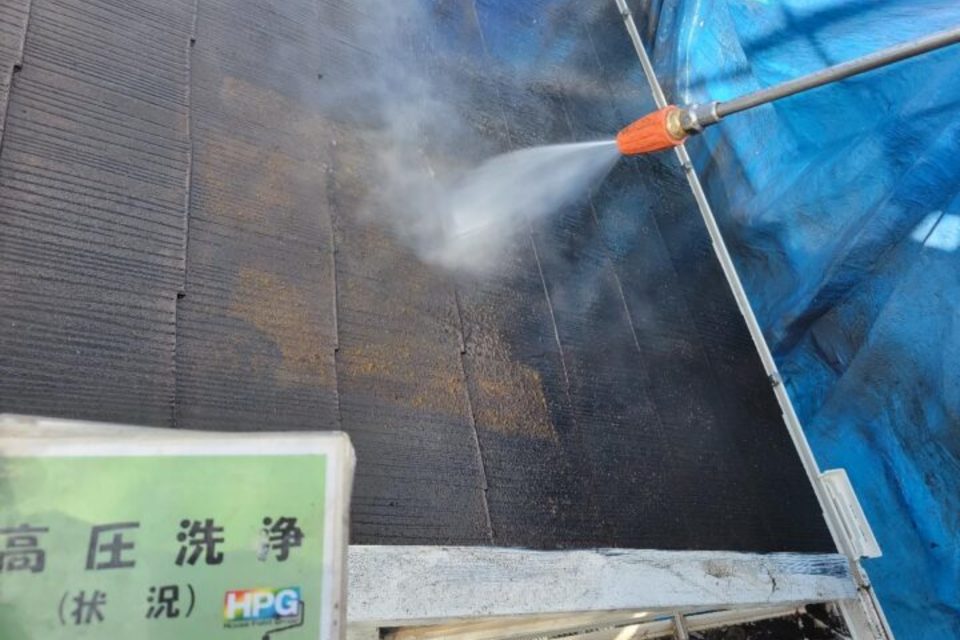 倉敷市中畝　Ｋ様邸　屋根・外壁塗装工事の画像