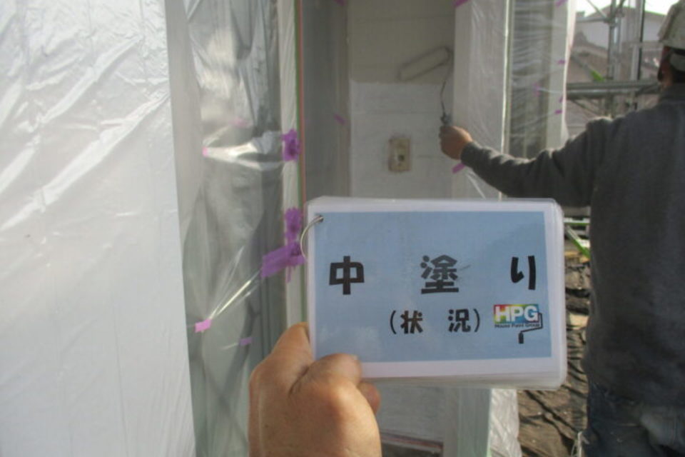 倉敷市中畝　Ｋ様邸　屋根・外壁塗装工事の画像