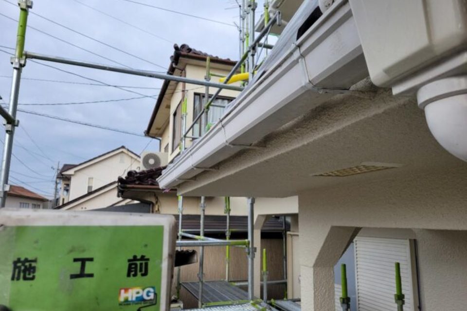 倉敷市福島　K様邸　外壁塗装工事の画像