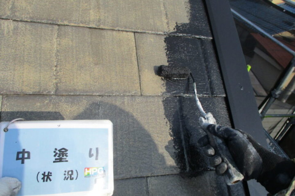 倉敷市北畝　Ｎ様邸　屋根・外壁塗装工事の画像