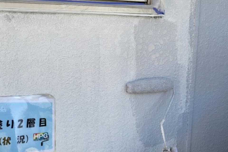 岡山市中区中島　Ｉ様邸　屋根・外壁塗装工事の画像
