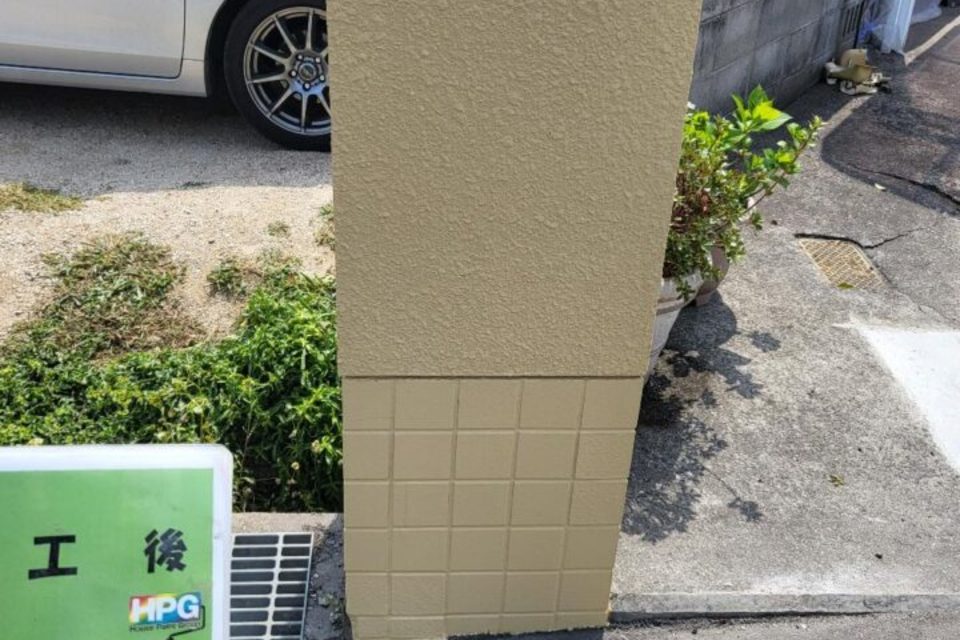 岡山市中区中島　Ｉ様邸　屋根・外壁塗装工事の画像