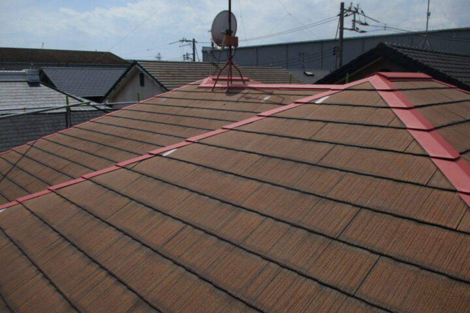 倉敷市連島町　Ｋ様邸　屋根・外壁塗装工事の画像