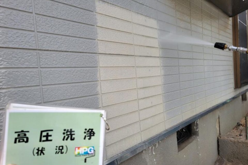 倉敷市連島町　N様邸　　　外壁塗装工事の画像