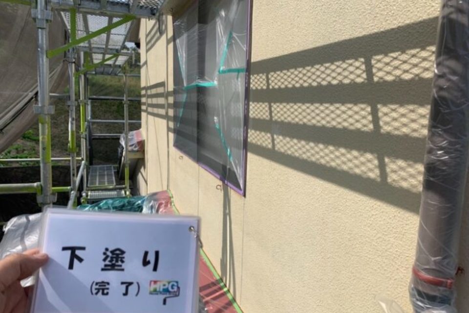 倉敷市玉島　　S様邸　　　外壁塗装工事の画像