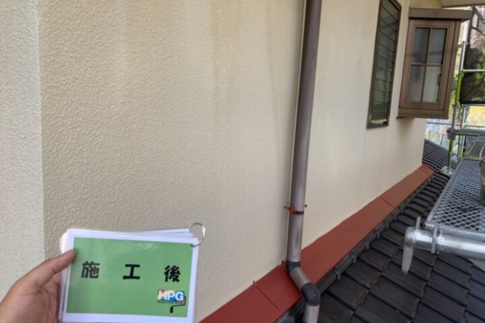 倉敷市玉島　　S様邸　　　外壁塗装工事の画像