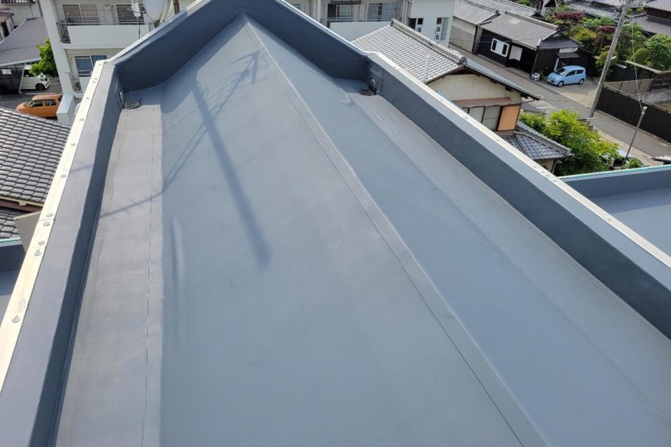 岡山市北区　屋上防水工事の画像
